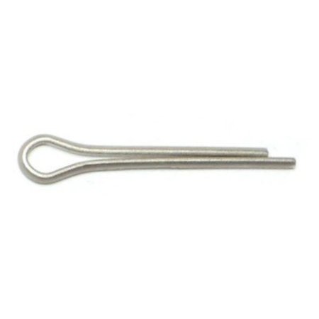 MIDWEST FASTENER 3/32" x 3/4" 18-8 Stainless Steel Cotter Pins 30PK 74805
